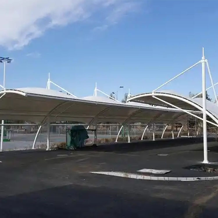 景县膜结构电动车棚