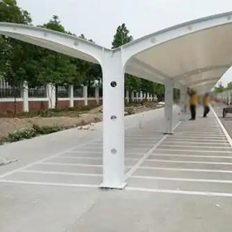 景县膜结构电动车棚